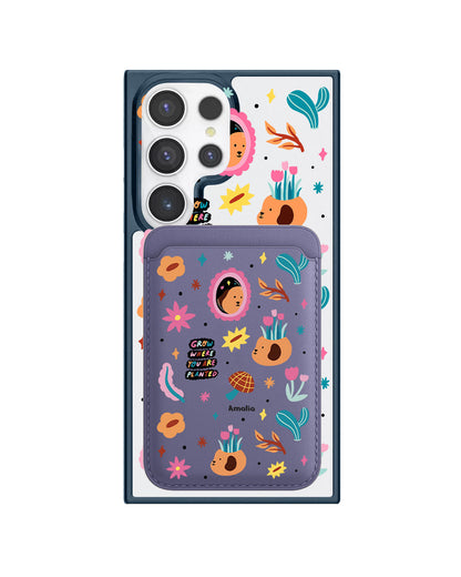 Android Magnetic Wallet Case - Grow And Bloom
