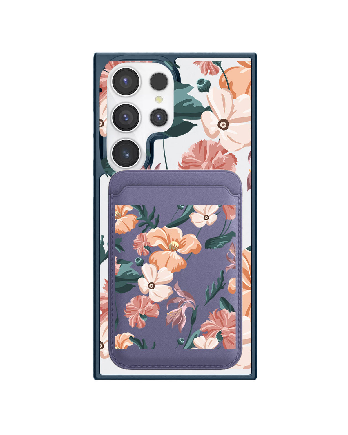 Android Magnetic Wallet Case - Botanical Garden 1.0