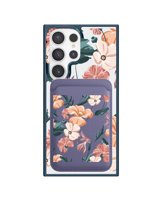Android Magnetic Wallet Case - Botanical Garden 1.0