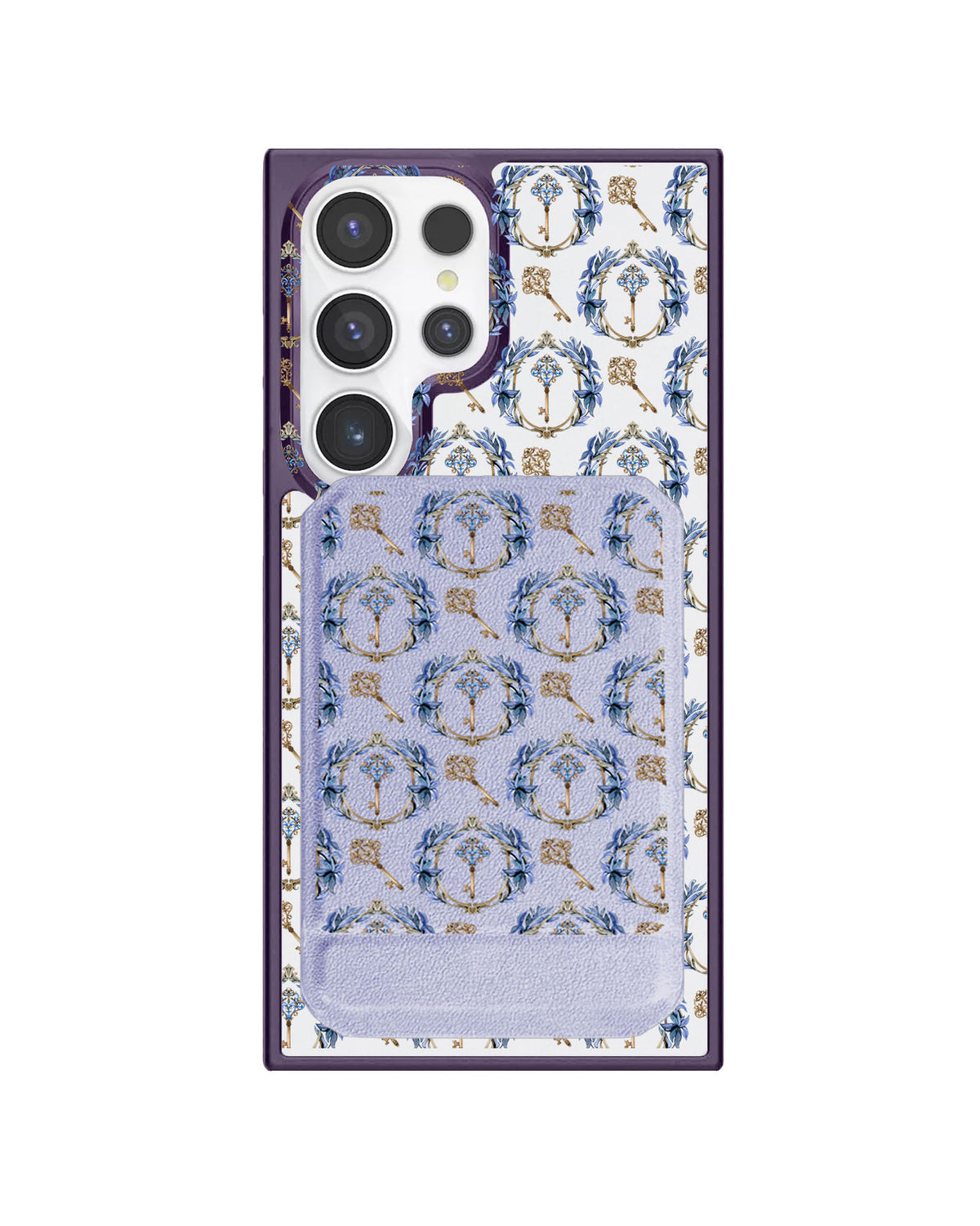Android Magnetic Multifold Wallet - Goth Keys
