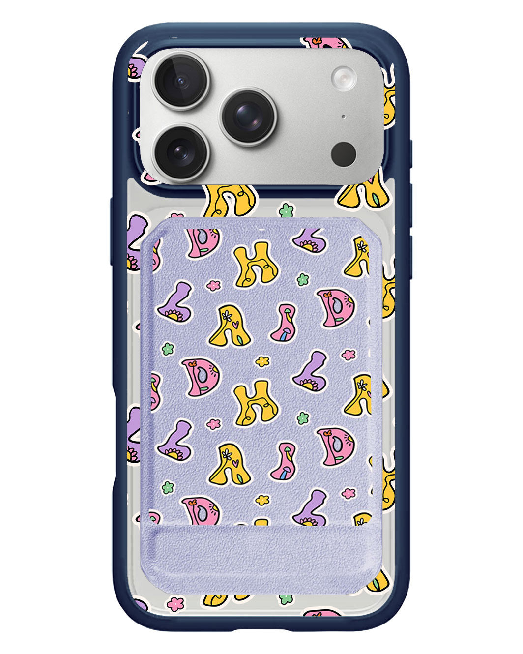 iPhone Magnetic Multifold Wallet - Playful Monogram 7.0