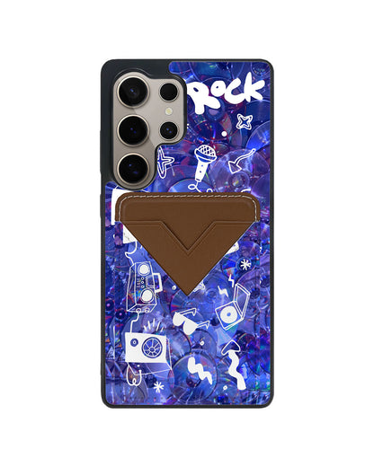Android Avant Wallet Case - Rock n Roll Bling 2.0