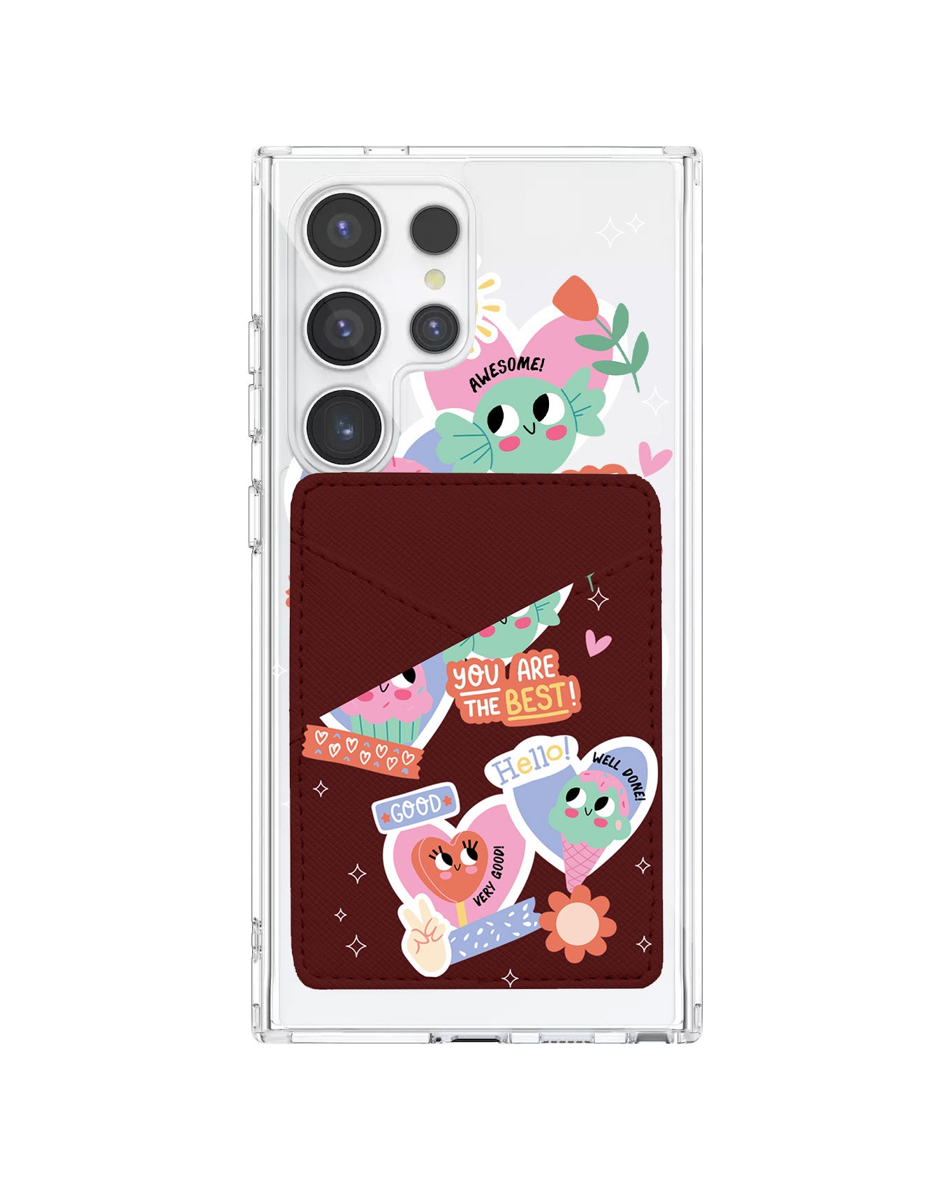 Android Phone Wallet Case - Dessert Party