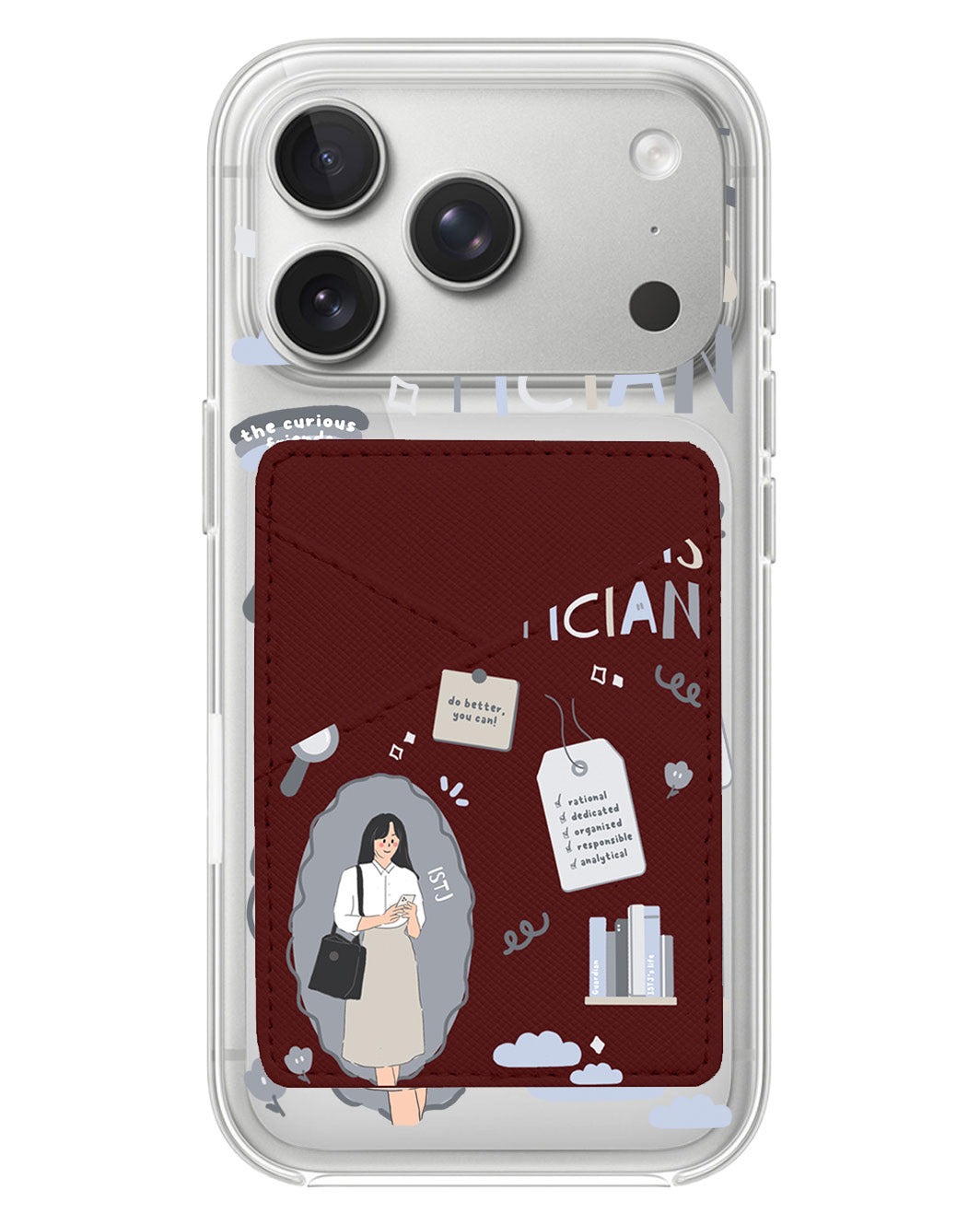 iPhone Phone Wallet Case - Istj
