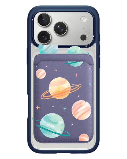 iPhone Magnetic Wallet Case - Planetarium 1.0