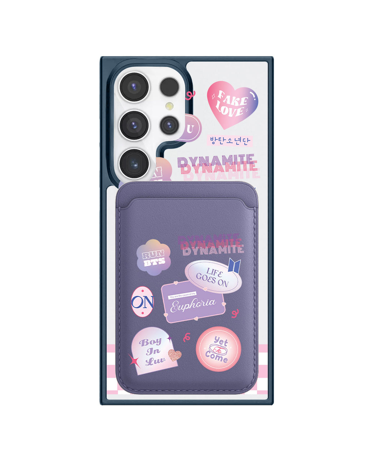 Android Magnetic Wallet Case - BTS Proof