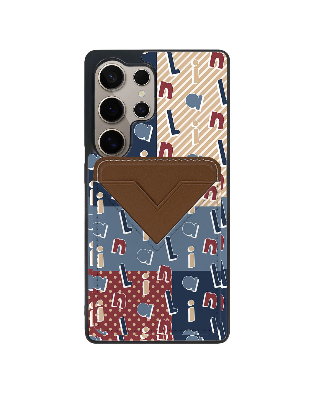 Android Avant Wallet Case - Custom Monogram 3.0 Abstract 3.0