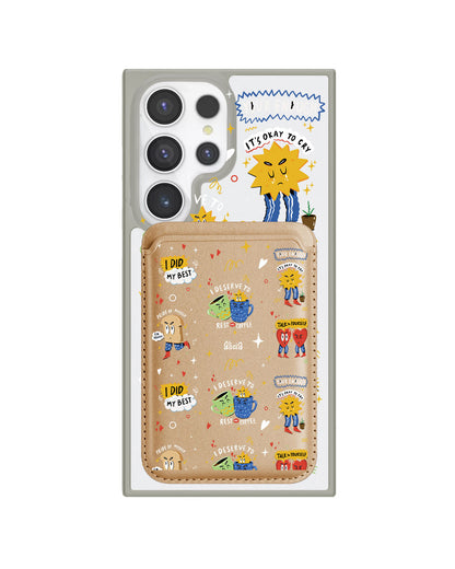 Android Magnetic Wallet Case - Selfless Love 3