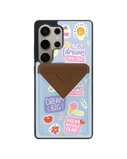 Android Avant Wallet Case - Dream Sticker Pack