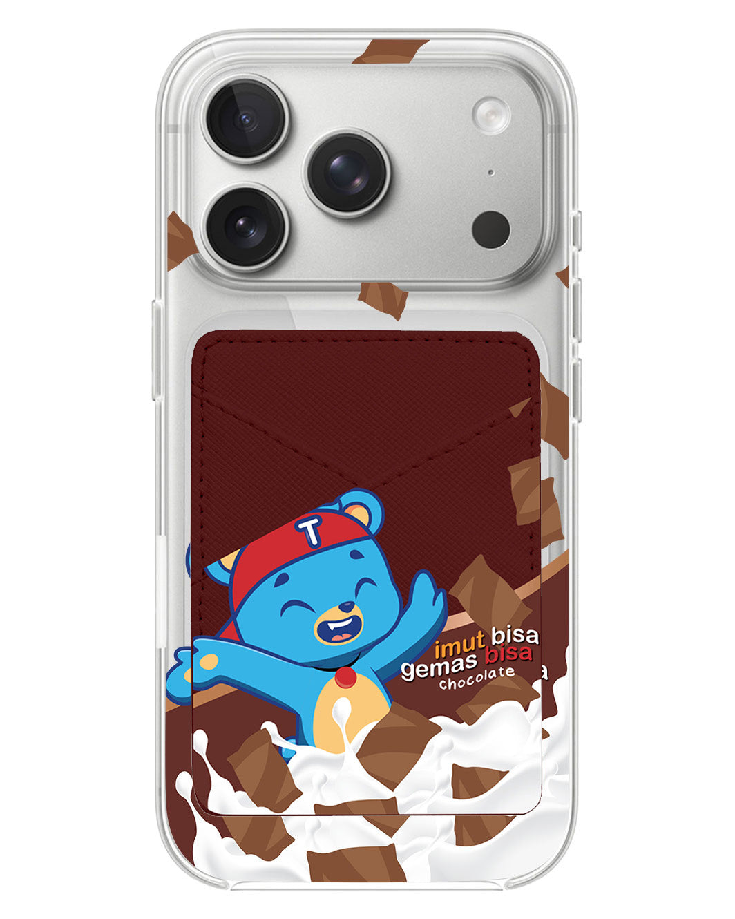 iPhone Phone Wallet Case - Tedy
