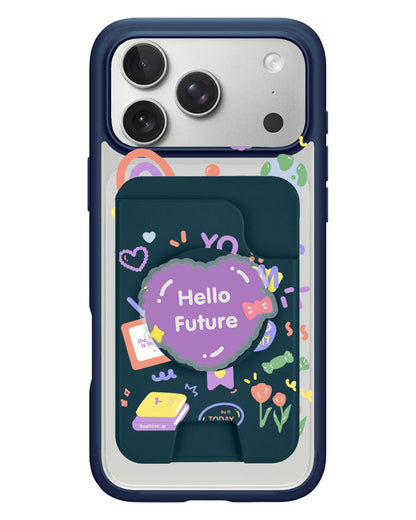 iPhone Magpop Wallet - Hello Future
