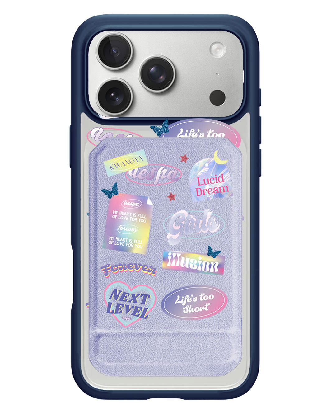 iPhone Magnetic Multifold Wallet - Aespa Girls Pack