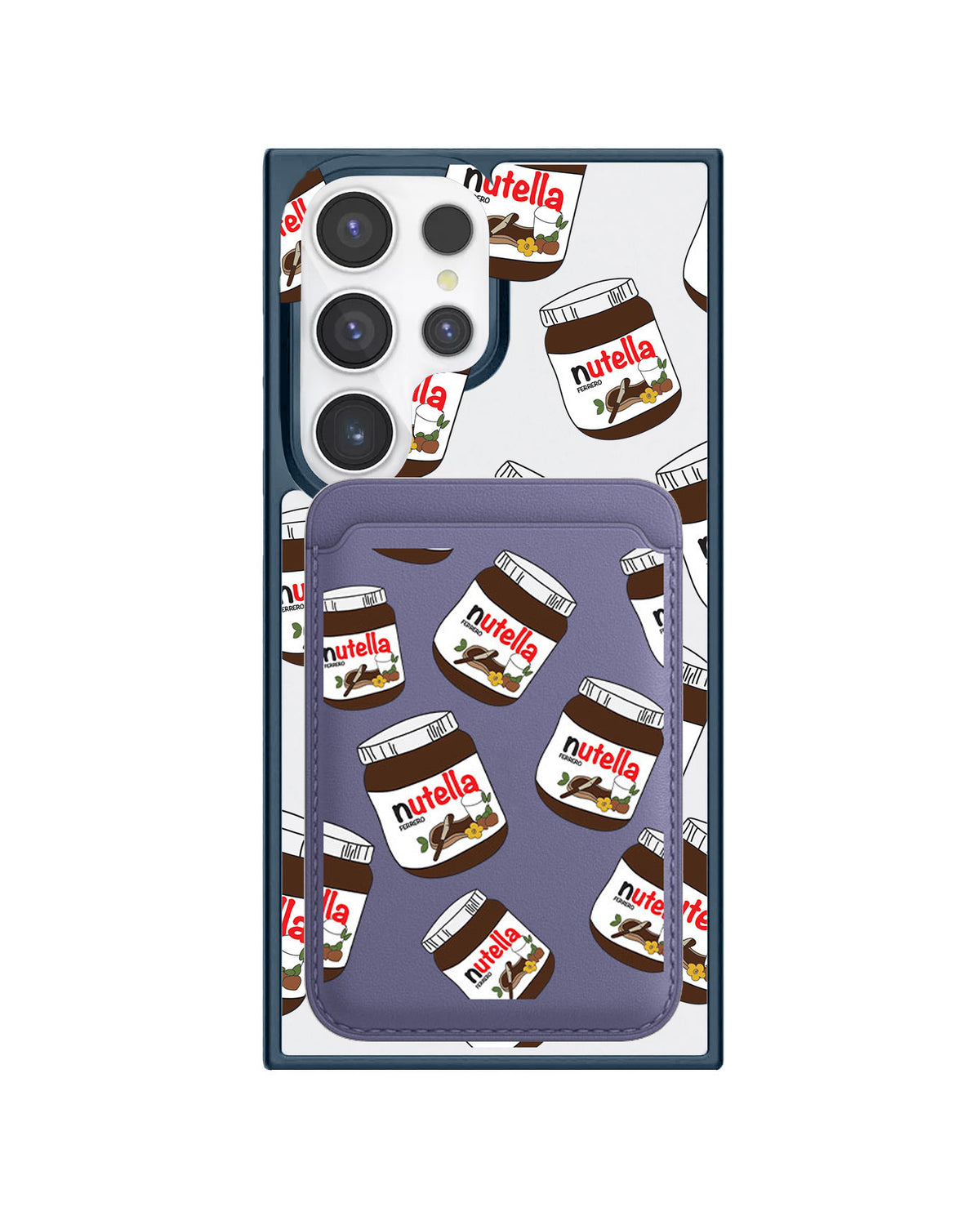 Android Magnetic Wallet Case - Nutella