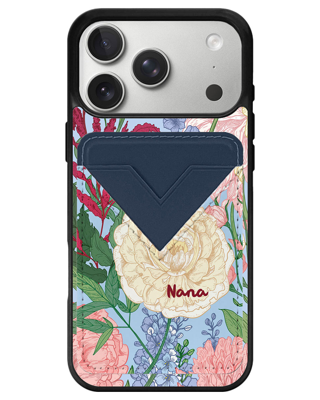 iPhone Avant Wallet Case - July Delphinium