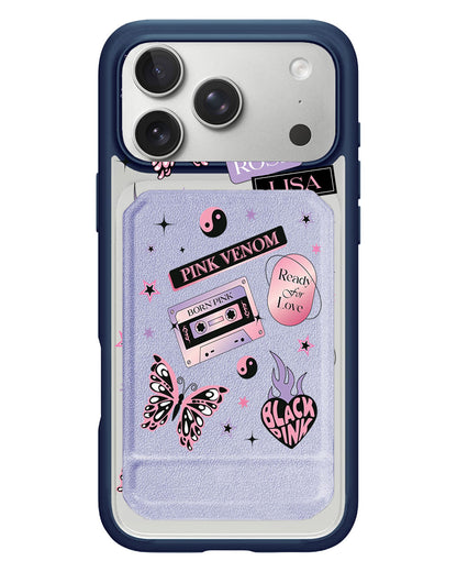 iPhone Magnetic Multifold Wallet - Blackpink Born Pink