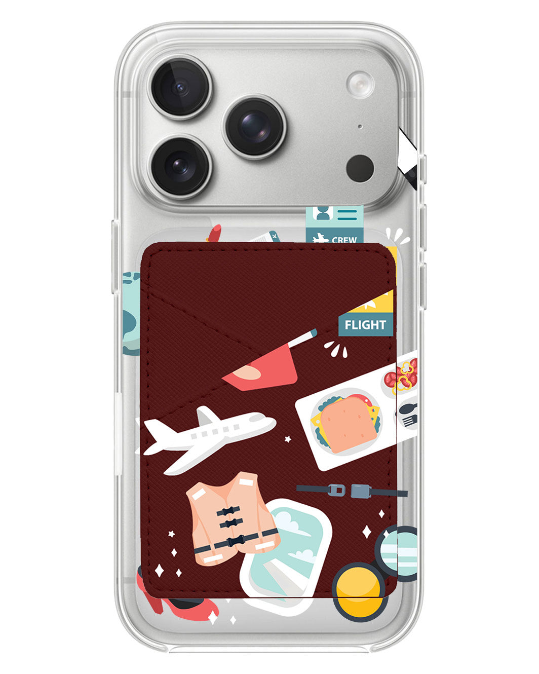 iPhone Phone Wallet Case - Stewardess