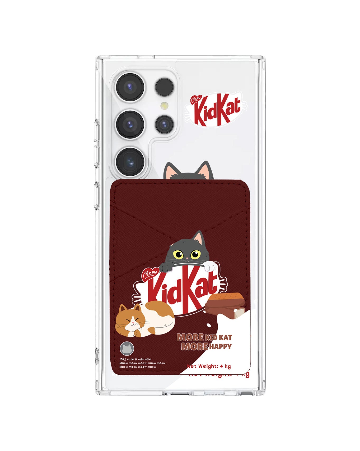 Android Phone Wallet Case - Kidkat