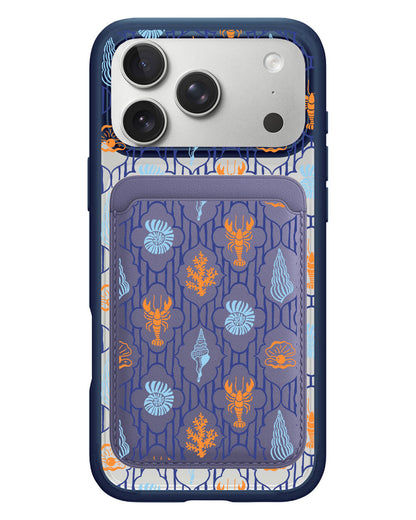 iPhone Magnetic Wallet Case - Seaside Opulence 3.0