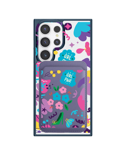 Android Magnetic Wallet Case - Girl Power 1.0