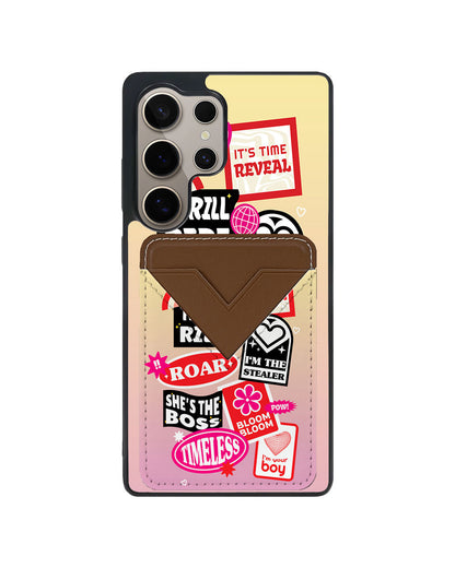 Android Avant Wallet Case - The Boyz Song Sticker Pack