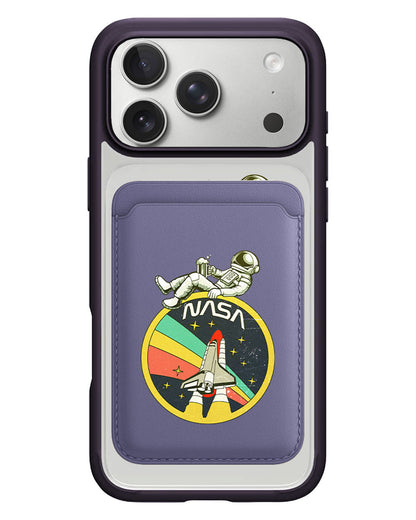 iPhone Magnetic Wallet Case - Nasa