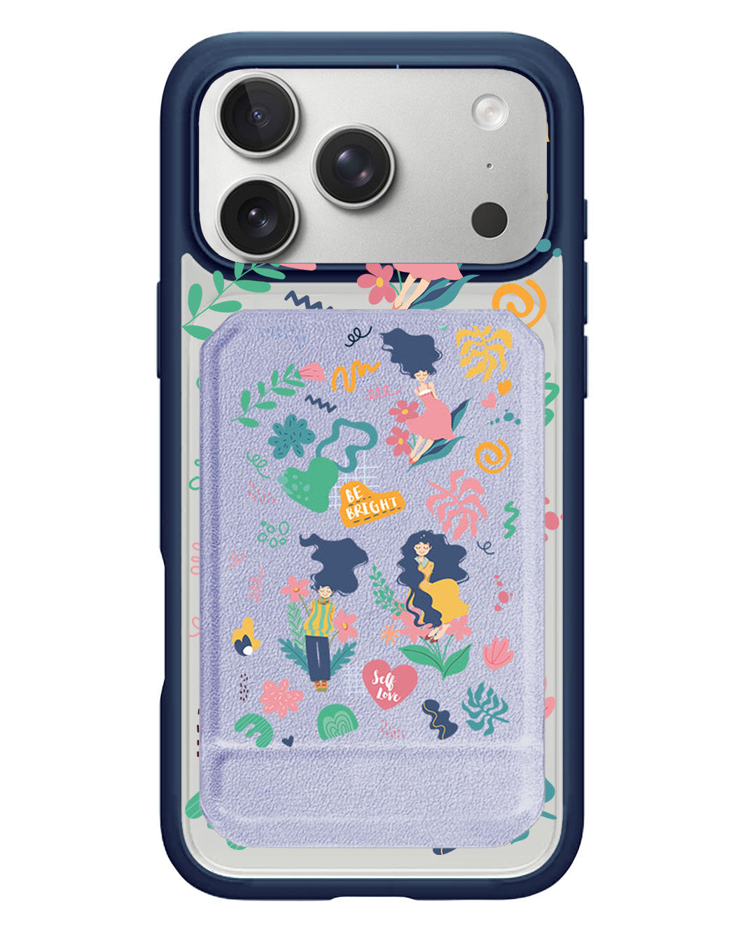 iPhone Magnetic Multifold Wallet - Self Love Sticker Pack 2.0