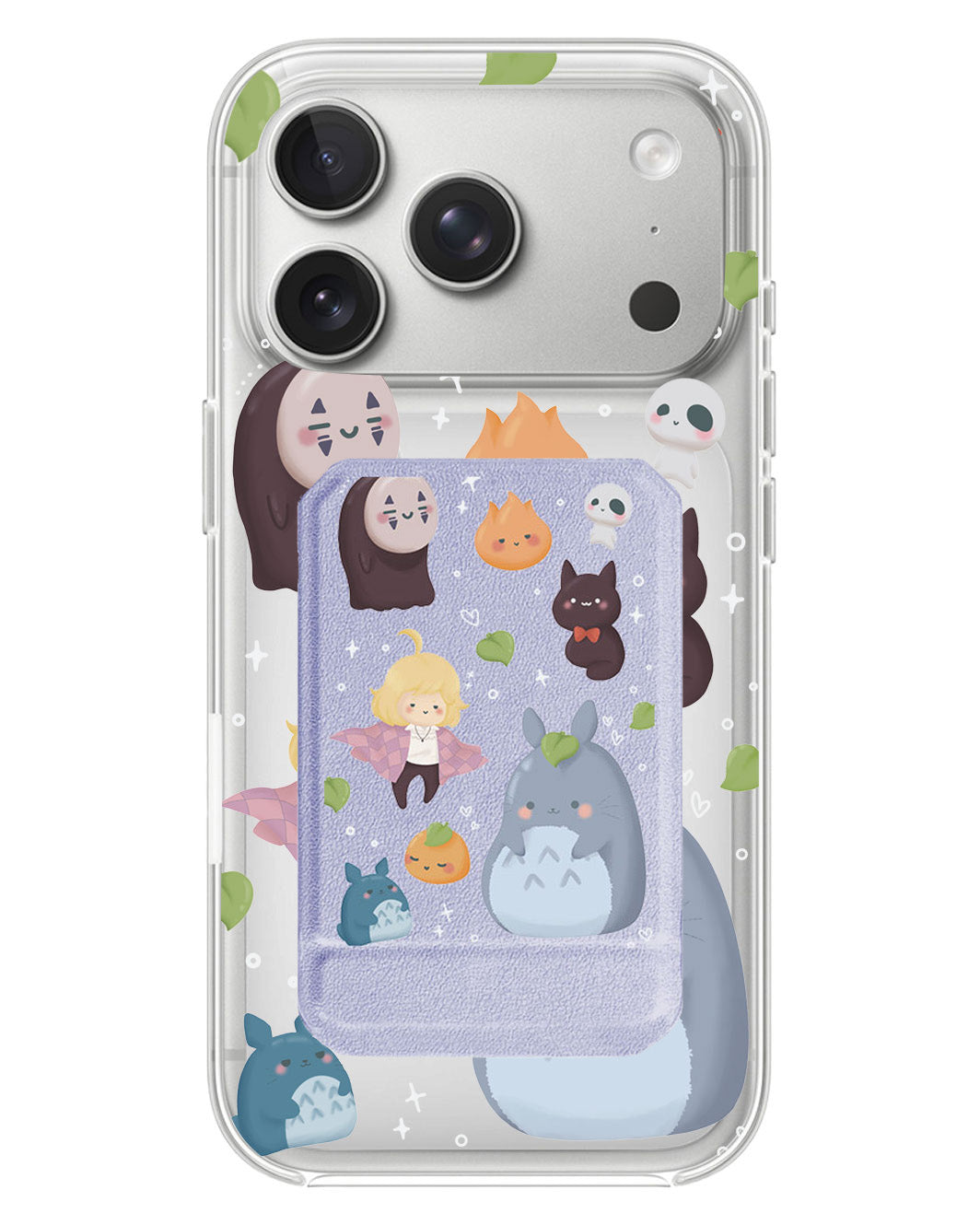 iPhone Magnetic Multifold Wallet - Ghibli