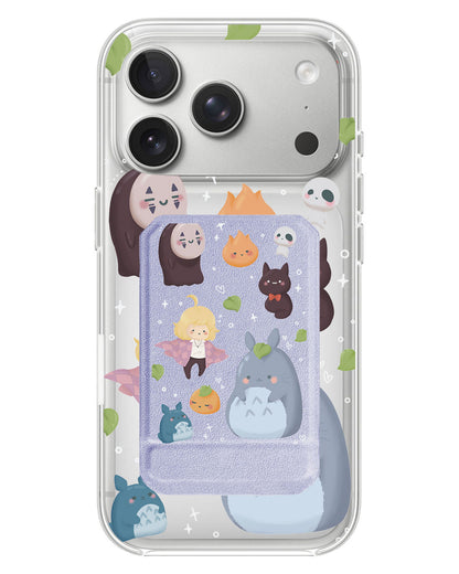 iPhone Magnetic Multifold Wallet - Ghibli