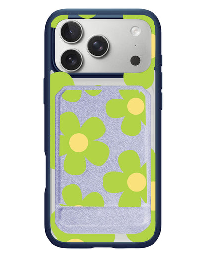 iPhone Magnetic Multifold Wallet - Daisy Bloom