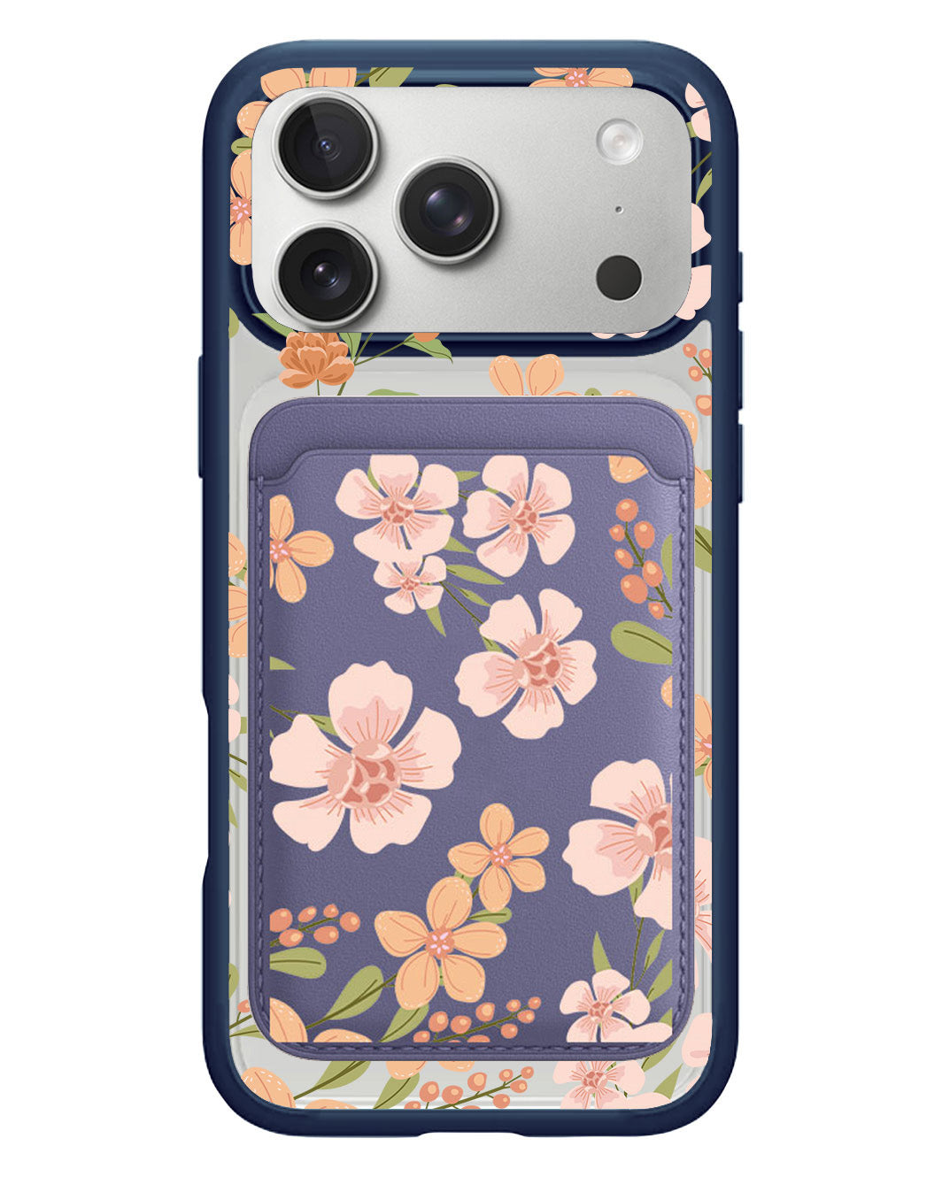 iPhone Magnetic Wallet Case - Vinca
