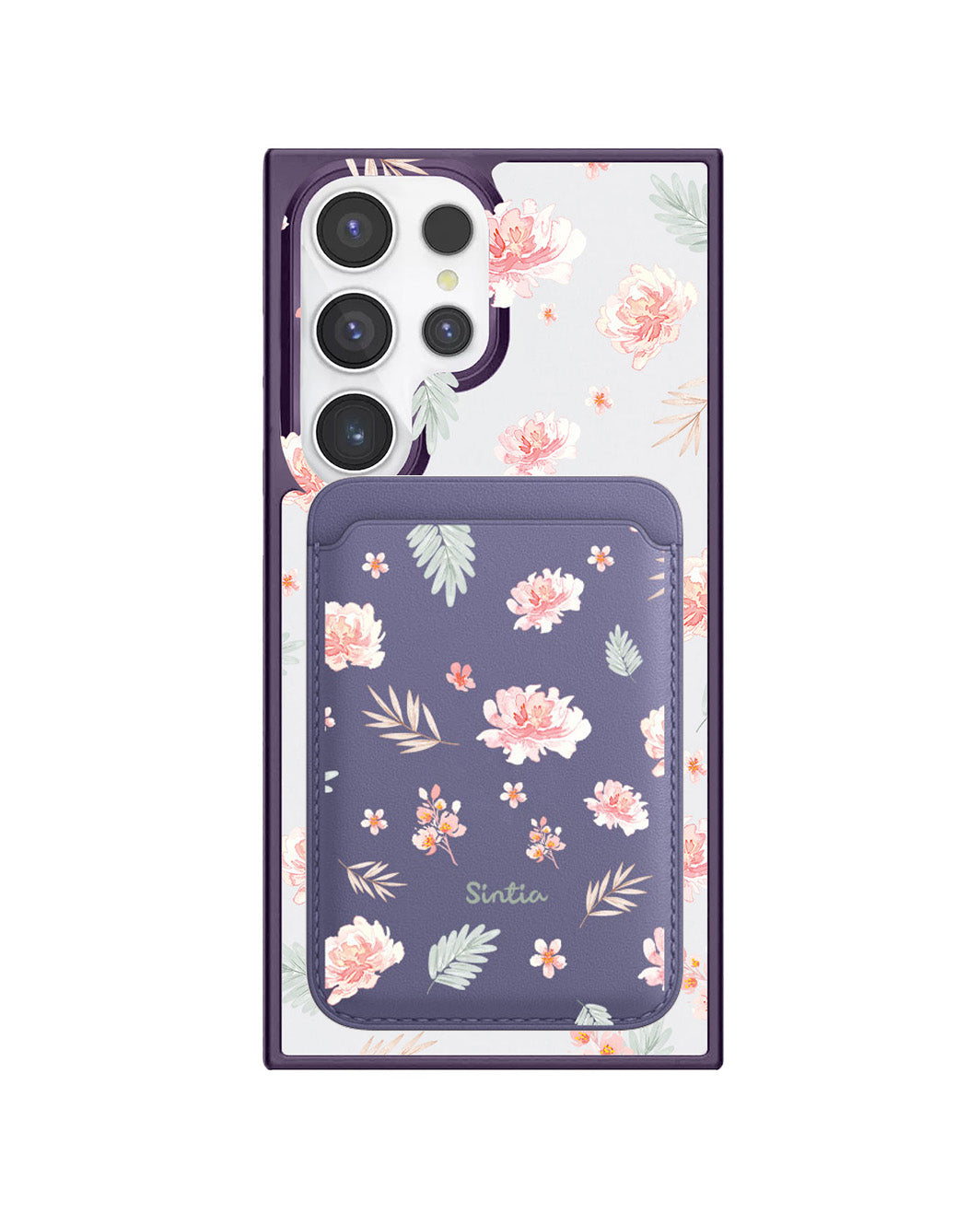 Android Magnetic Wallet Case - Botanical Garden 4.0