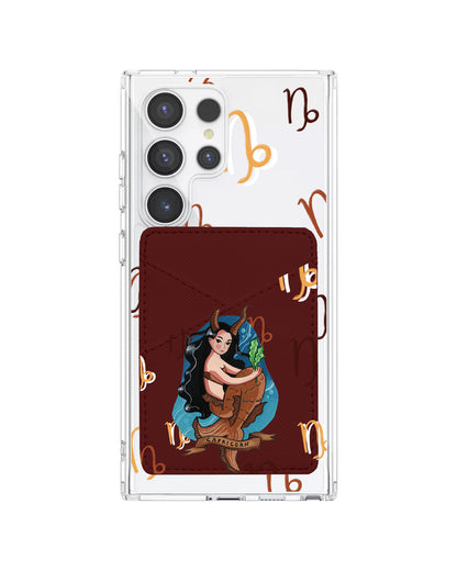 Android Phone Wallet Case - Capricorn