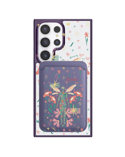 Android Magnetic Wallet Case - Growing Day by Day