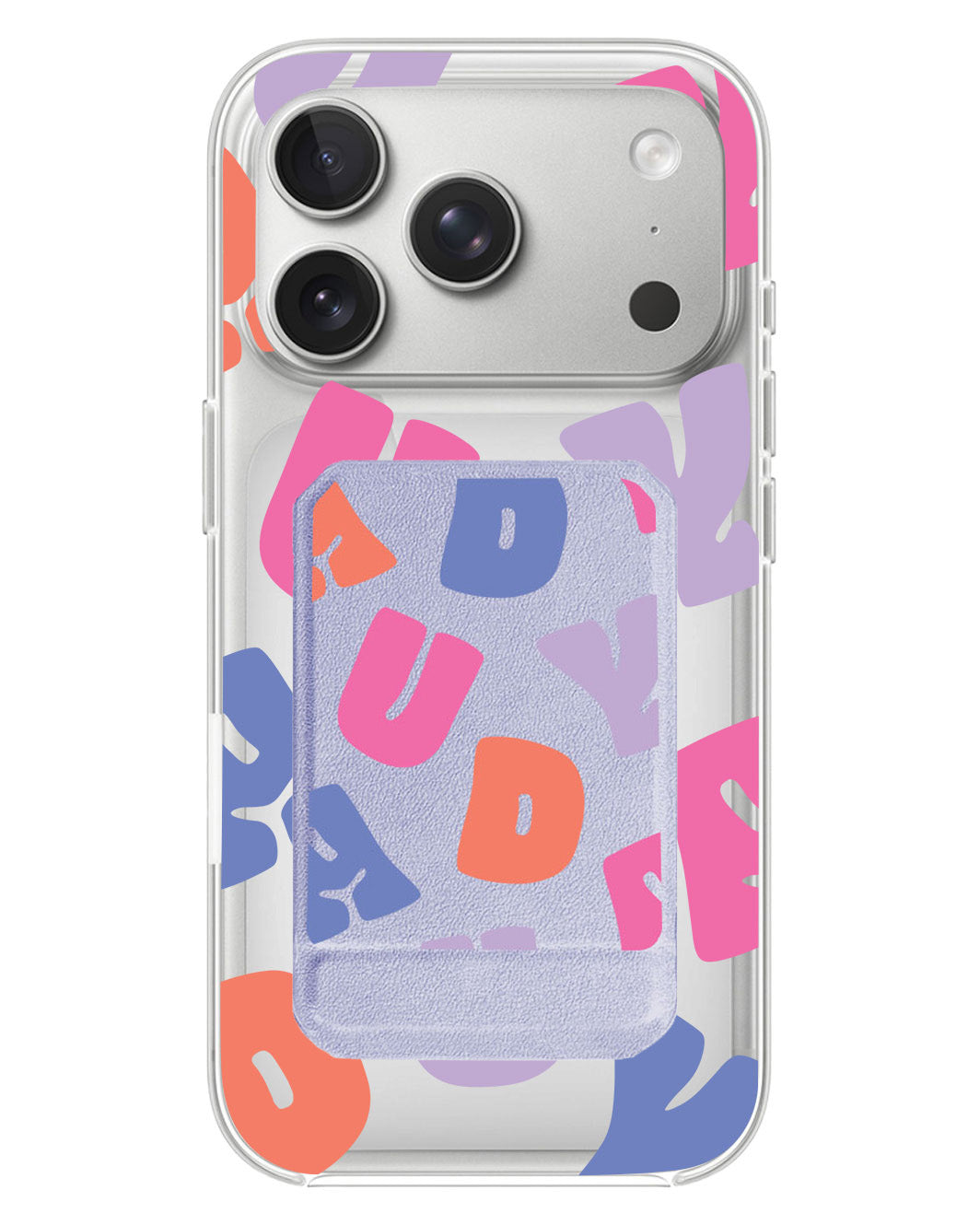 iPhone Magnetic Multifold Wallet - Chubby Monogram