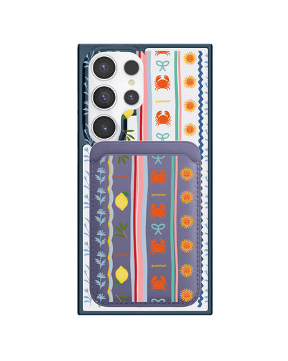 Android Magnetic Wallet Case - Seaside Opulence 2.0
