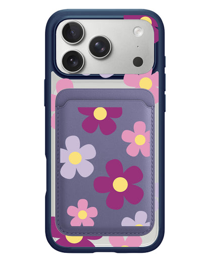 iPhone Magnetic Wallet Case - Daisy Paradise