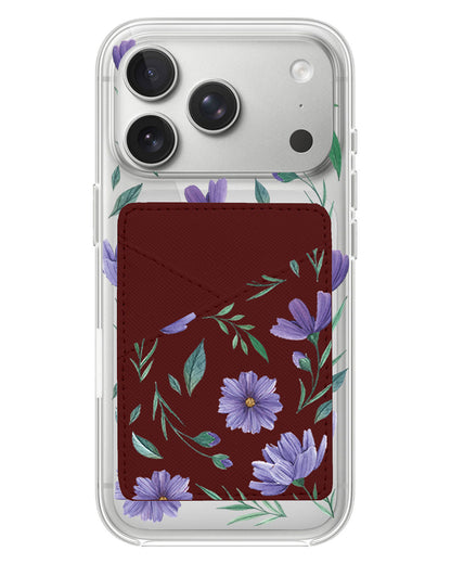 iPhone Phone Wallet Case - February Violet