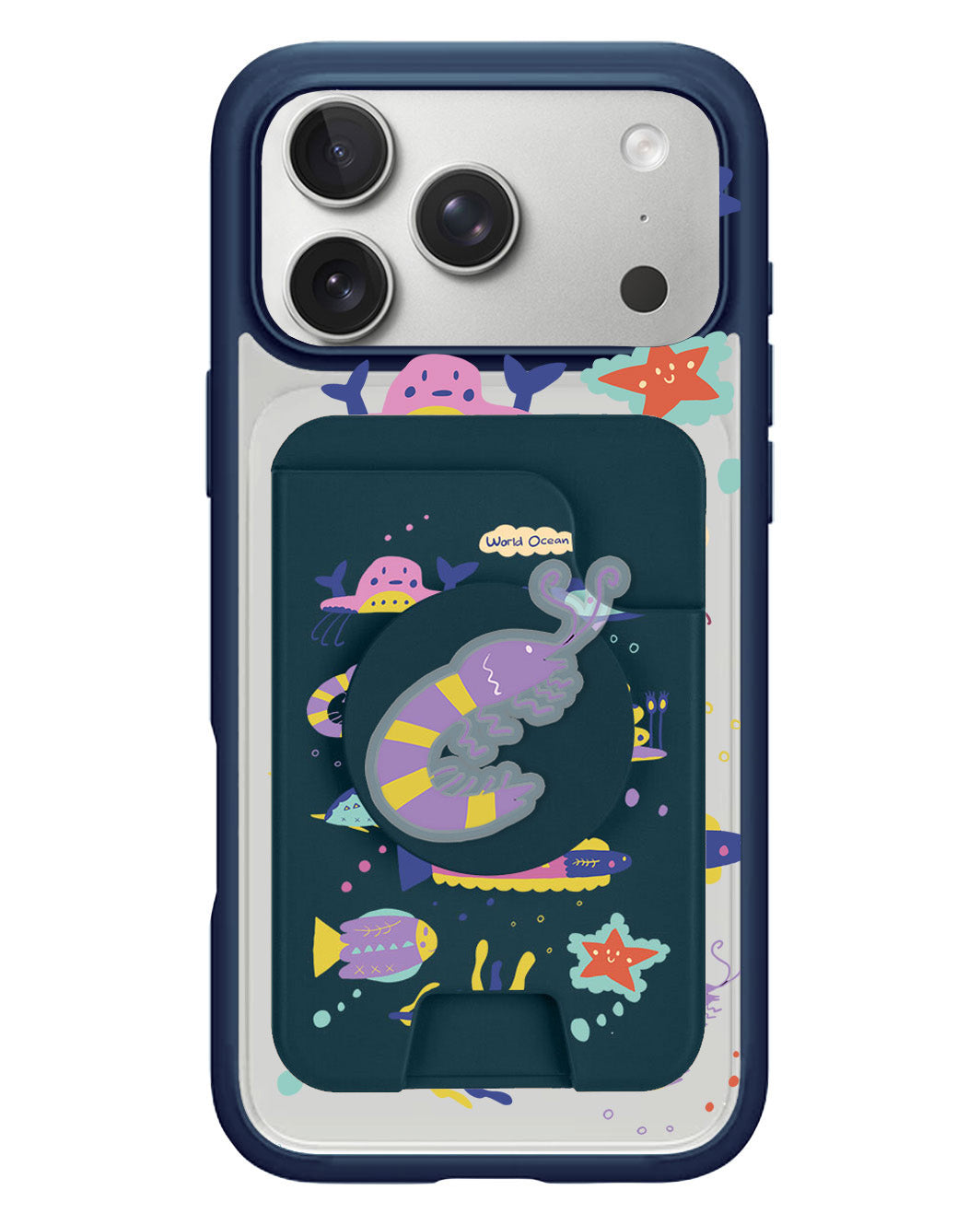 iPhone Magpop Wallet - Ocean World
