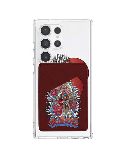 Android Phone Wallet Case - Oni Koi