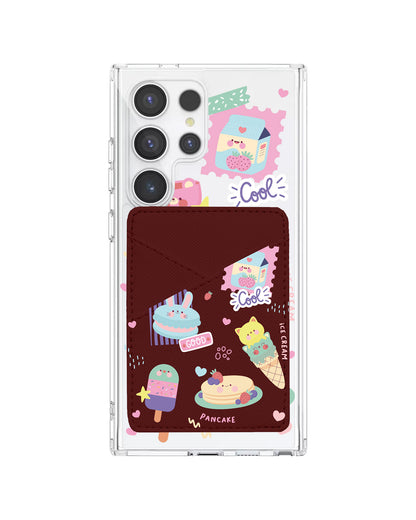 Android Phone Wallet Case - Sweet Cafe