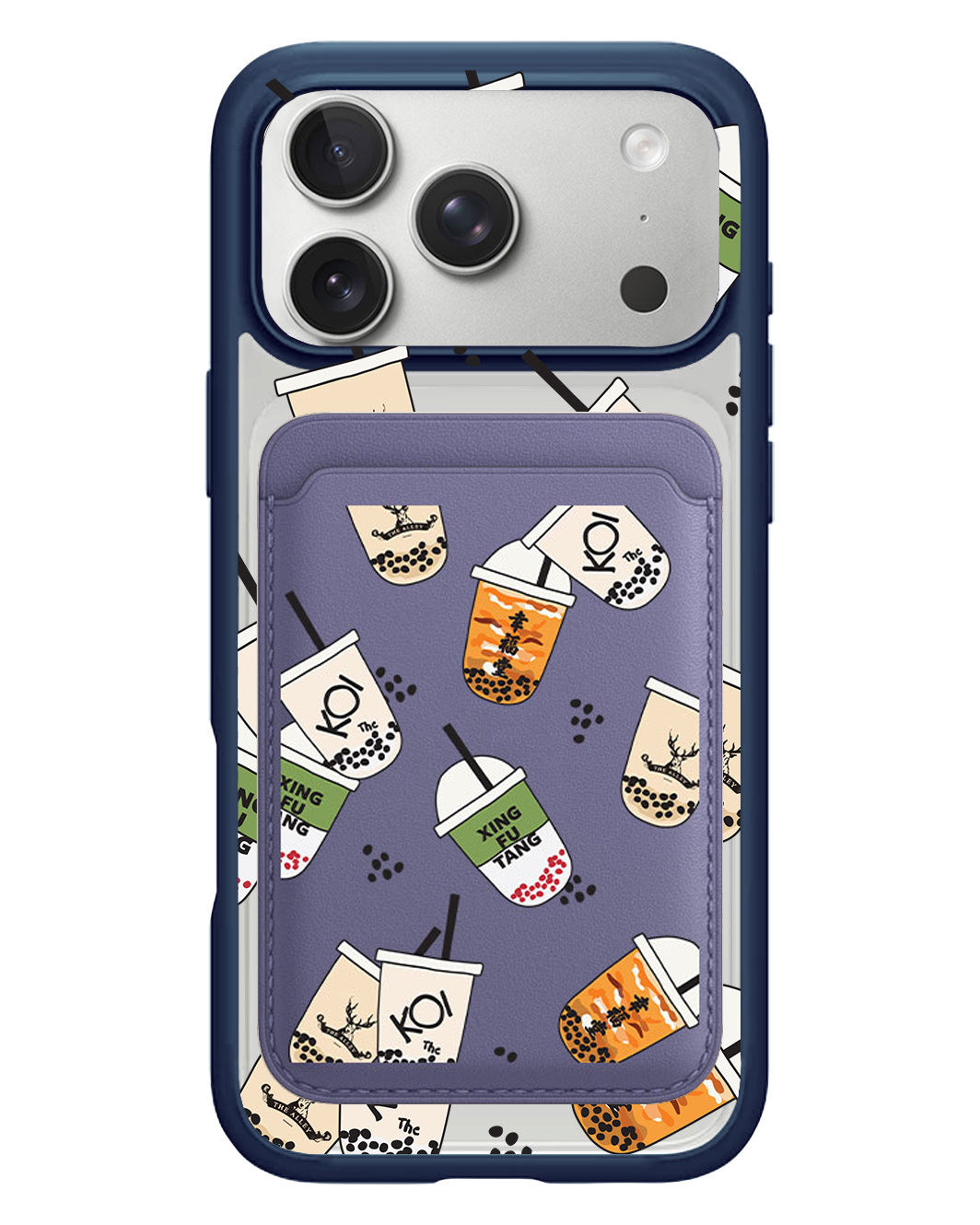 iPhone Magnetic Wallet Case - Boba 1