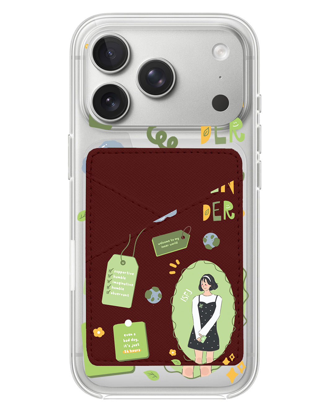 iPhone Phone Wallet Case - Isfj