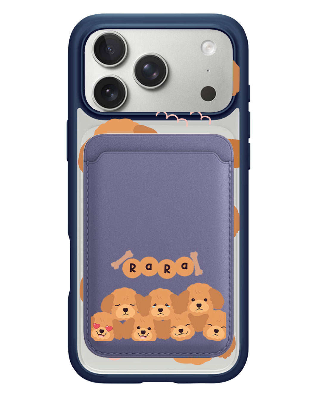iPhone Magnetic Wallet Case - Poodle Squad 3.0