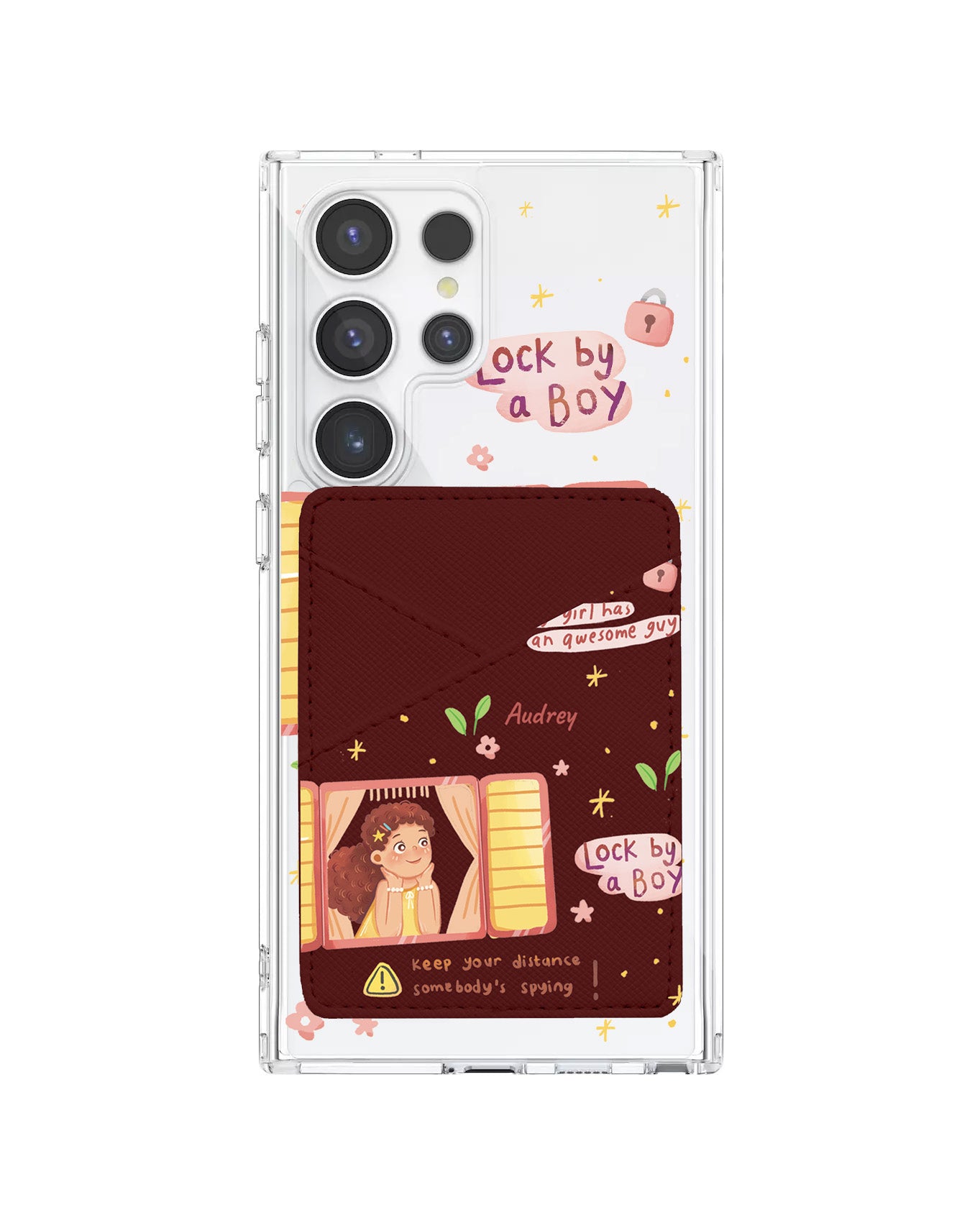 Android Phone Wallet Case - Crush Girl