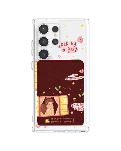 Android Phone Wallet Case - Crush Girl