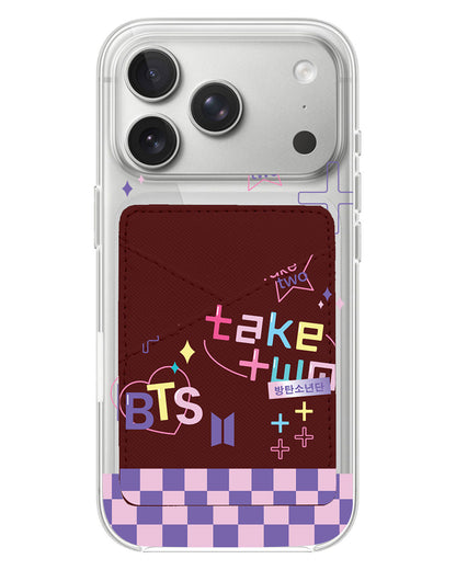 iPhone Phone Wallet Case - BTS Take Two