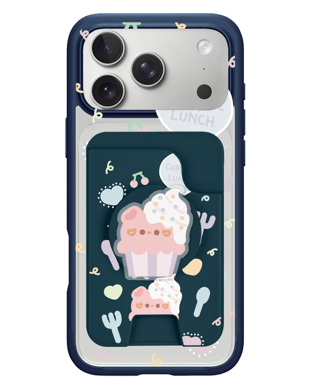 iPhone Magpop Wallet - Cupcake