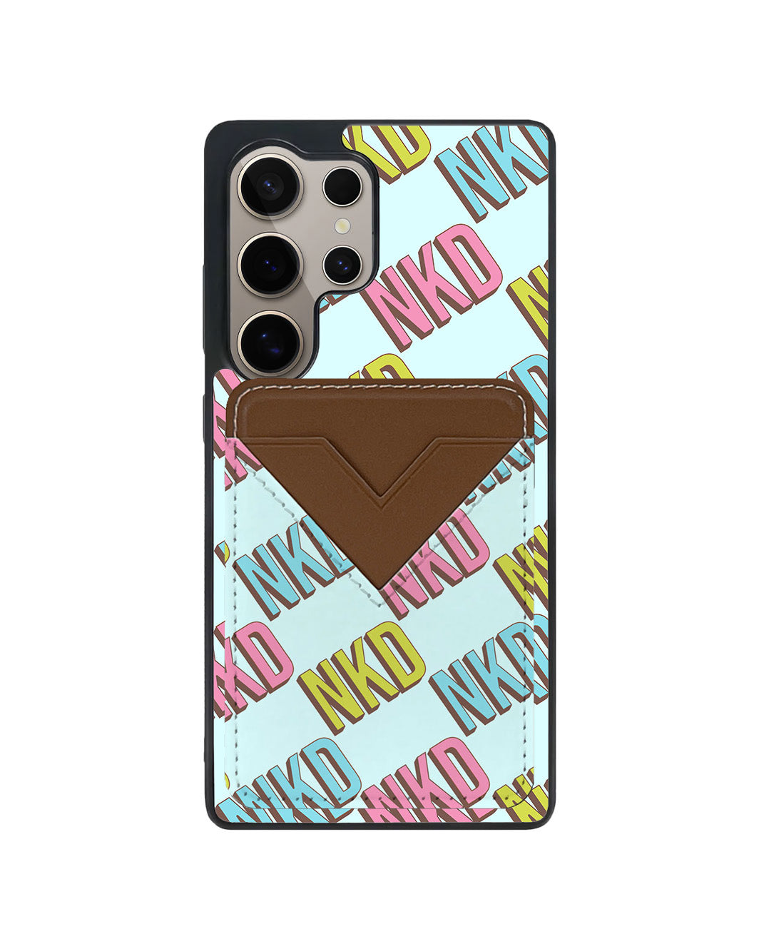 Android Avant Wallet Case - Custom Monogram 3.0 Diagonal Initial 3.0