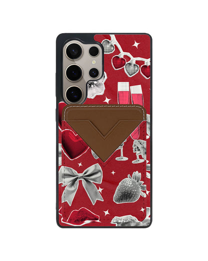Android Avant Wallet Case - Coquette Goth 1.0