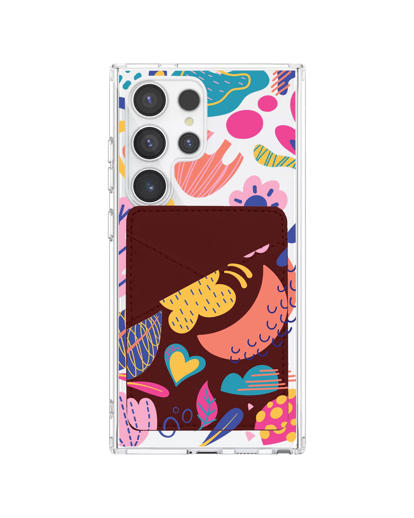 Android Phone Wallet Case - Florals